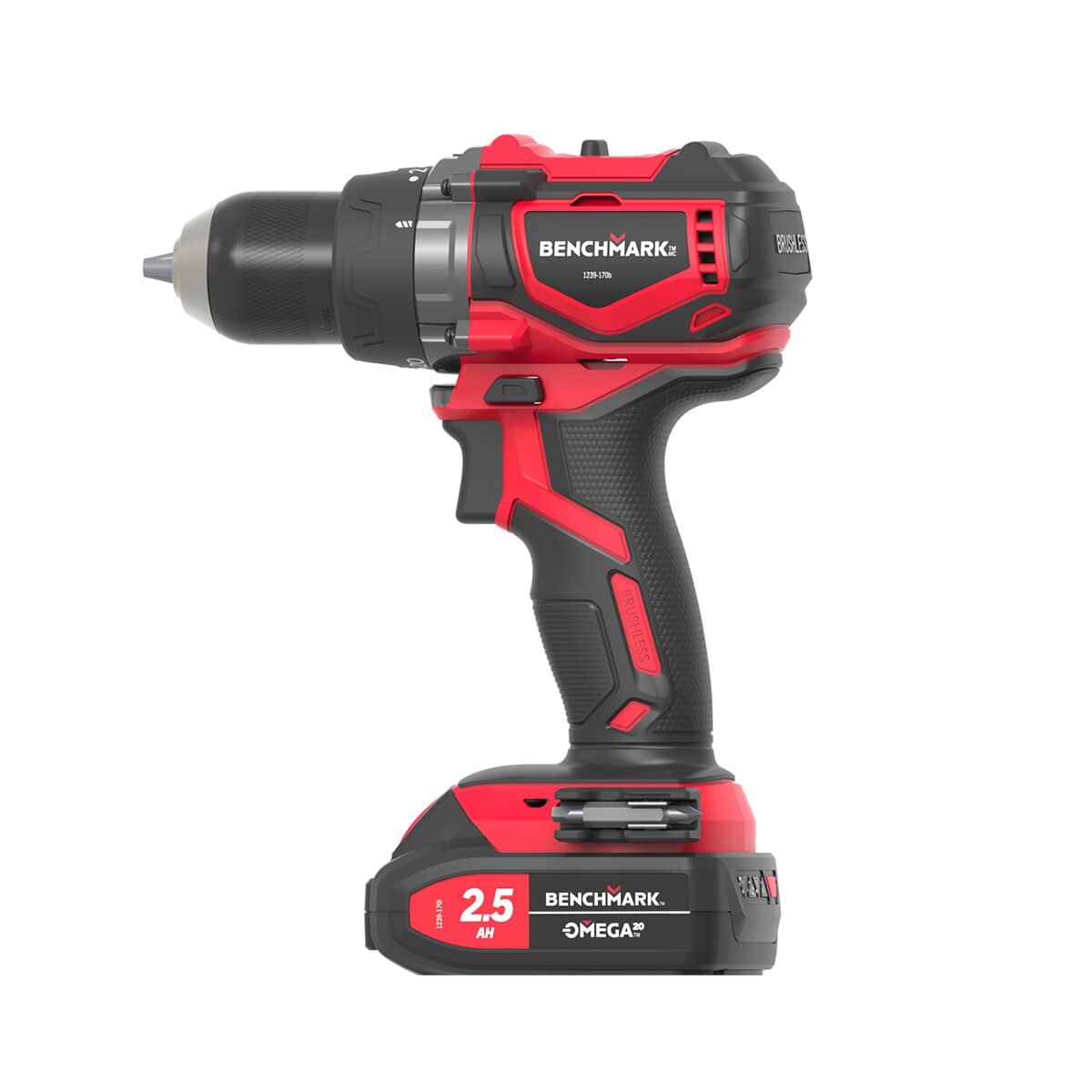 20V Max 1/2" Cordless Drill Driver Kit - with Battery, Charger & Tool Bag