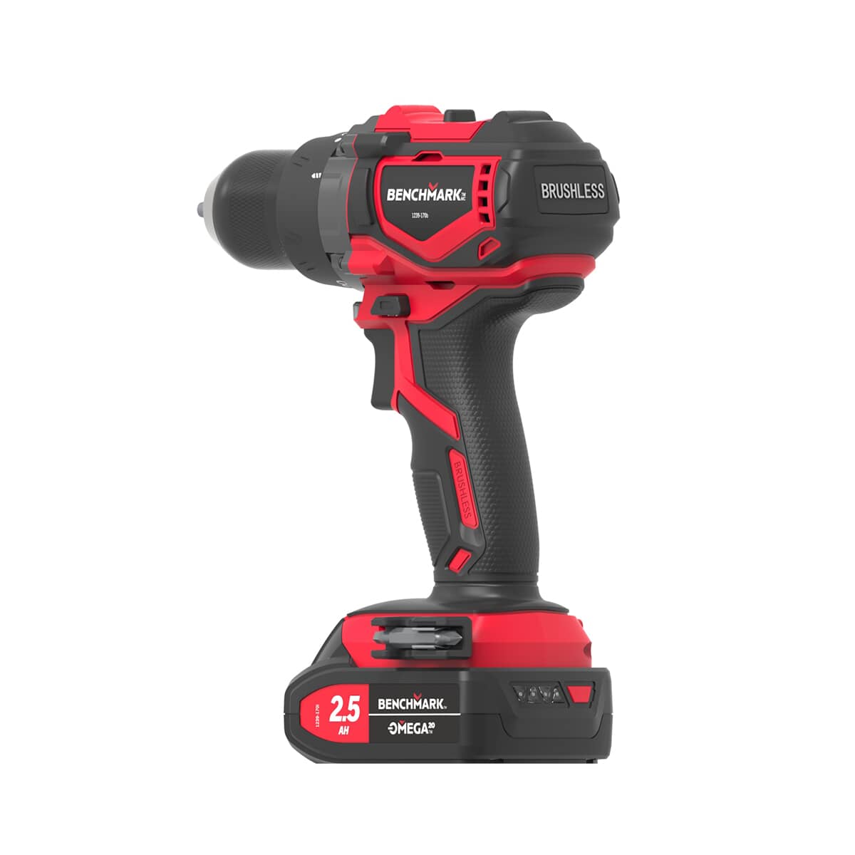 20V Max 1/2" Cordless Drill Driver Kit - with Battery, Charger & Tool Bag
