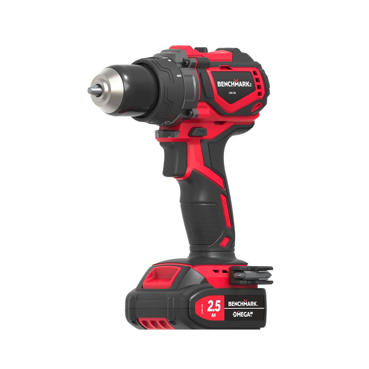 20V Max 1/2" Cordless Drill Driver Kit - with Battery, Charger & Tool Bag