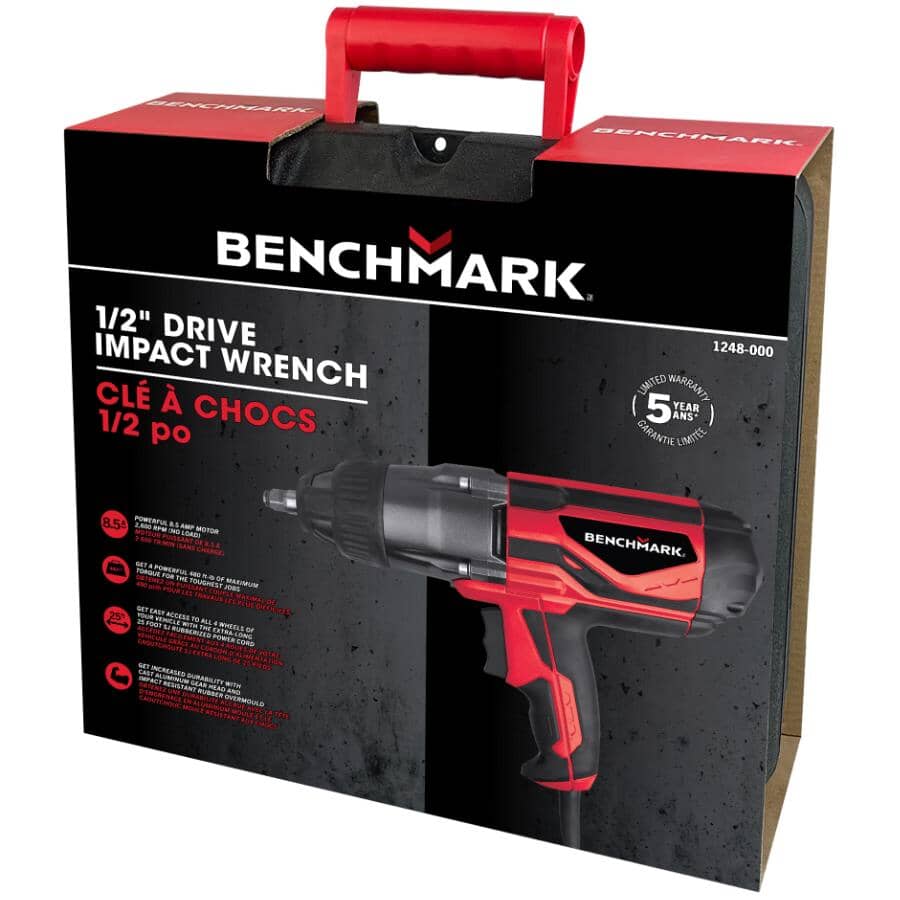 1/2" Nut Busting Impact Wrench - 8.5 Amp