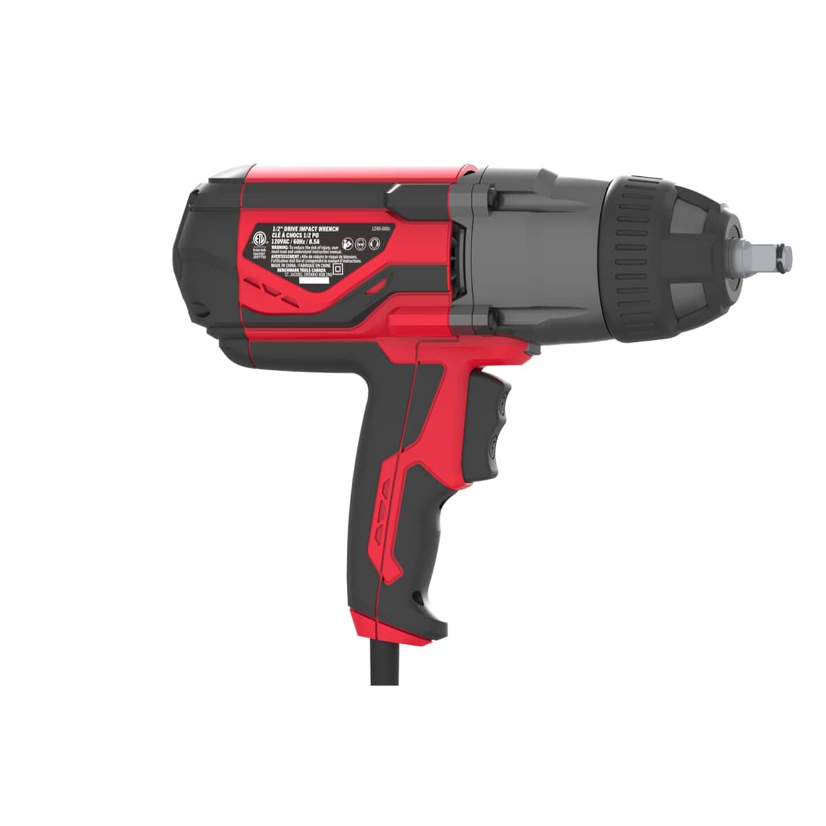 1/2" Nut Busting Impact Wrench - 8.5 Amp