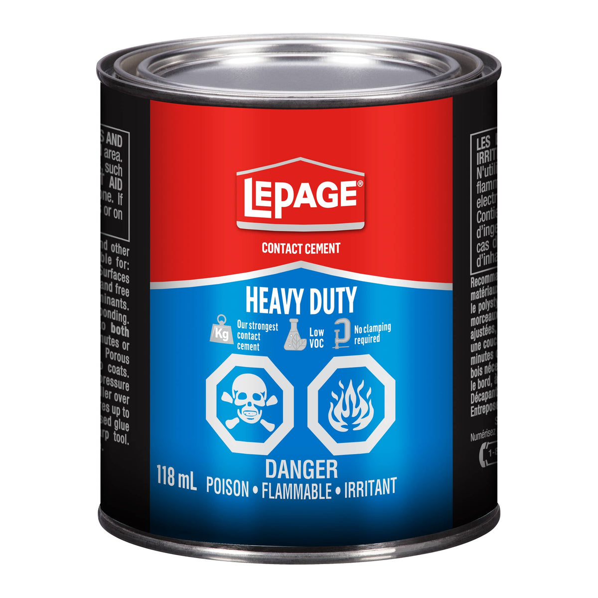 Heavy Duty Contact Cement - Light Amber, 118 ml