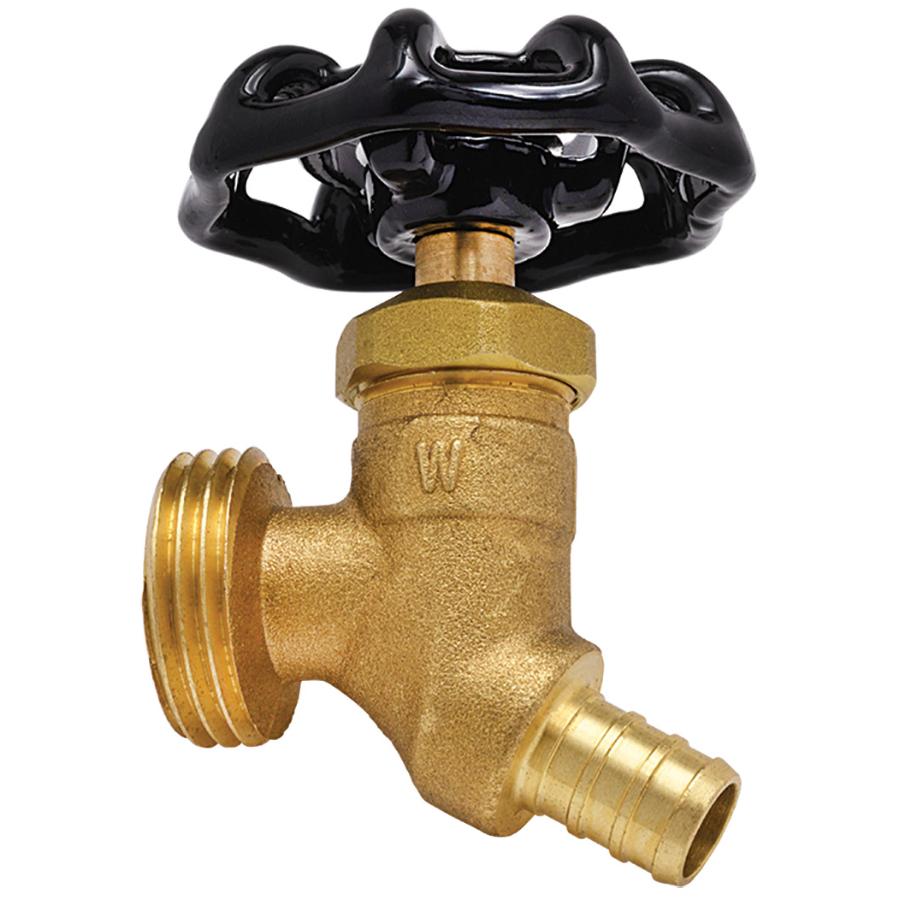 1/2" PEX x 3/4" Male Hose Boiler Drain Valve