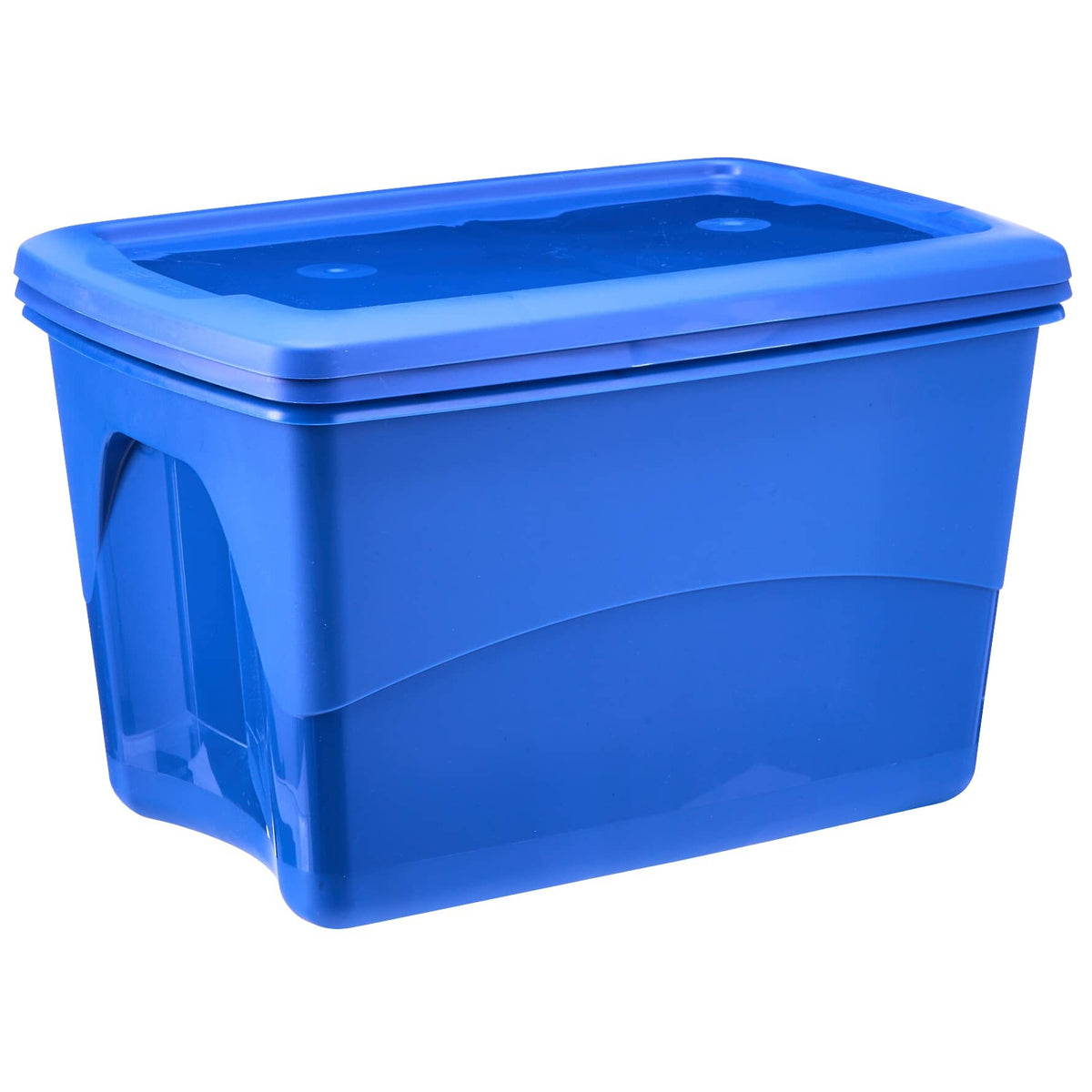 37L Storage Box with Cover - 2 Pack