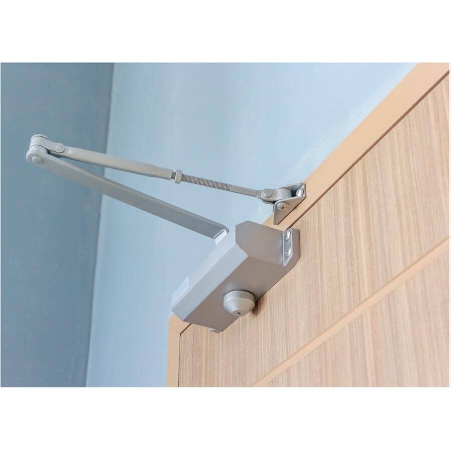 #3 Commercial Door Closer - Satin Aluminum
