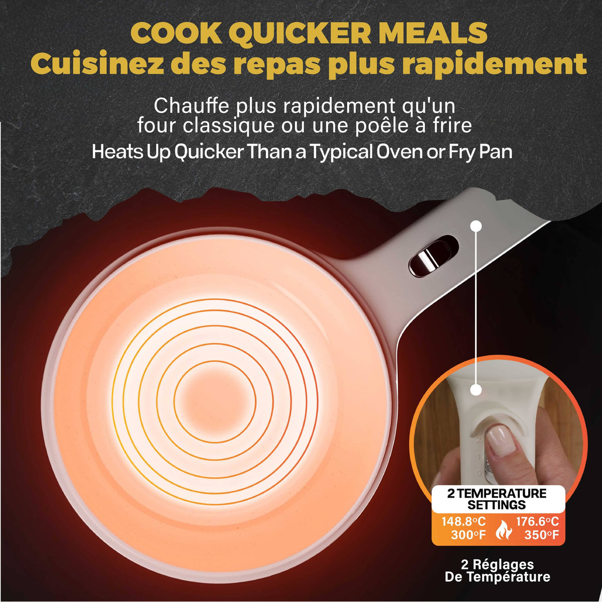 White Electric Cooker - 1.5 L