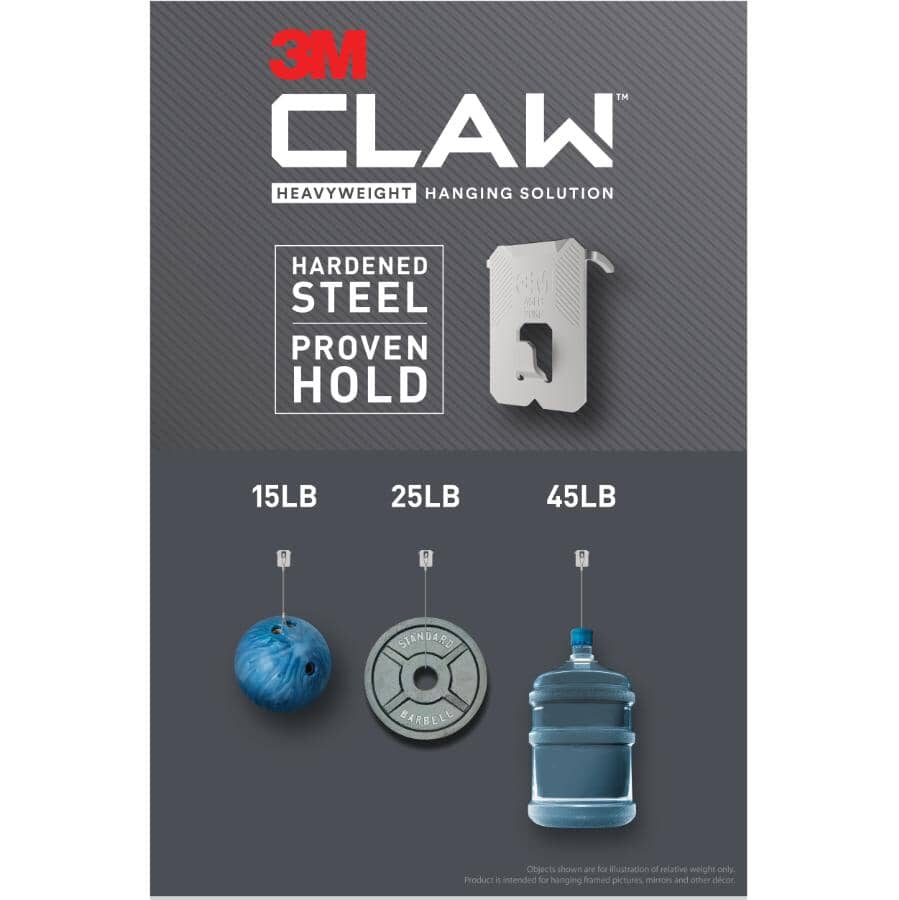 CLAW Drywall Picture Hanger - 25 lb