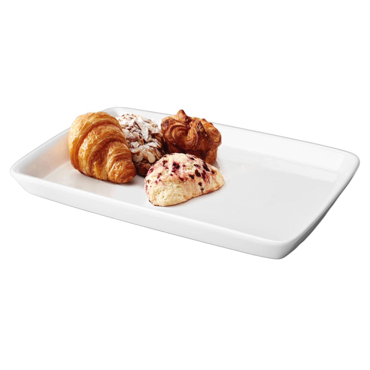 Rectangular Serving Platter - White, 17" x 11"