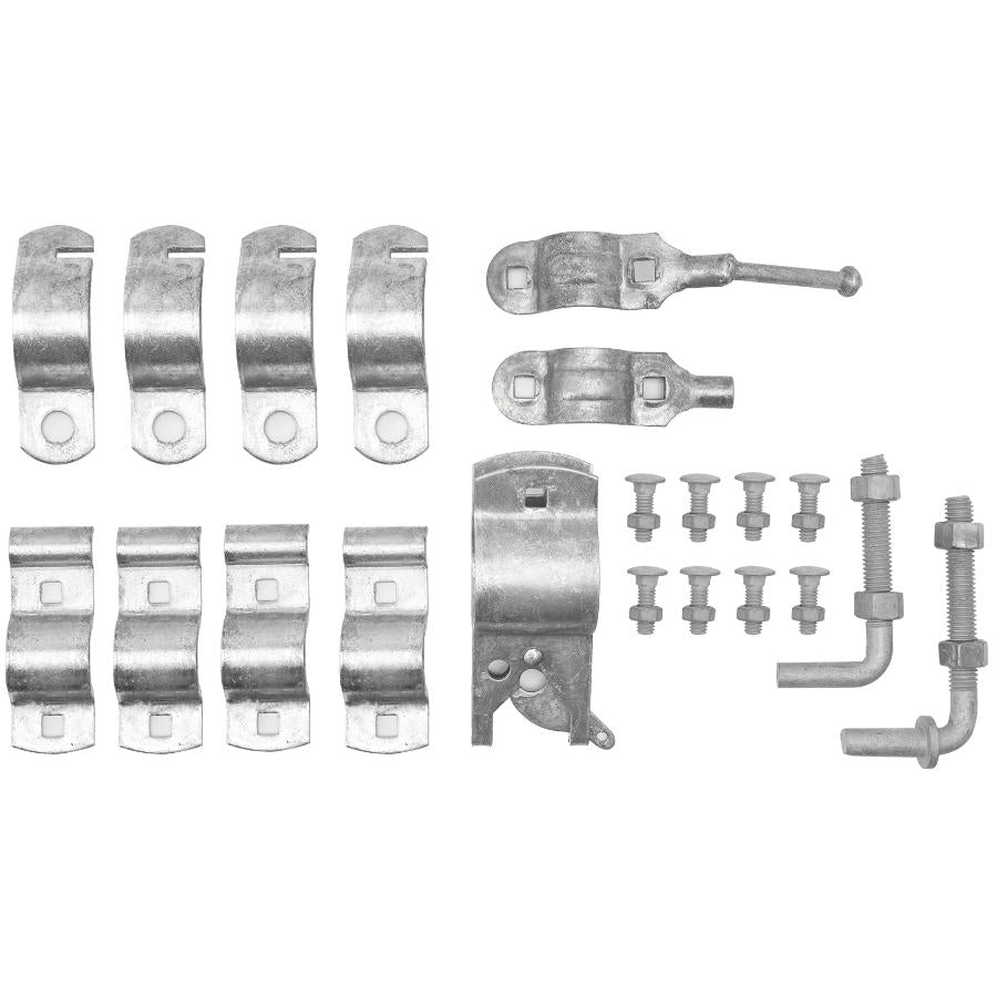 Single Gate Hardware Kit - Galvanized