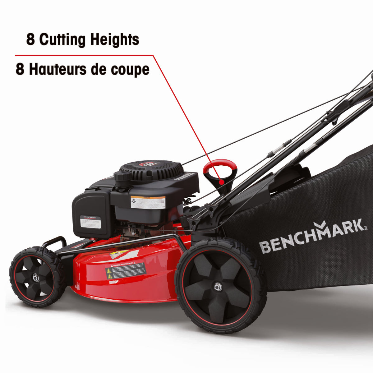 200cc Self-Propelled Gas Lawn Mower - with Variable Speed & Electric Start, 22"