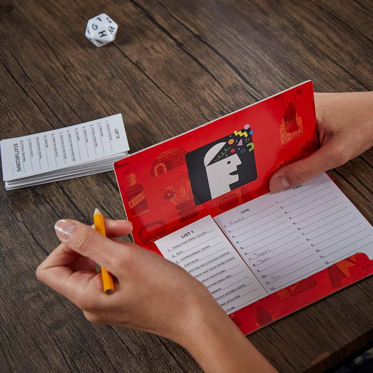 Scattergories Game