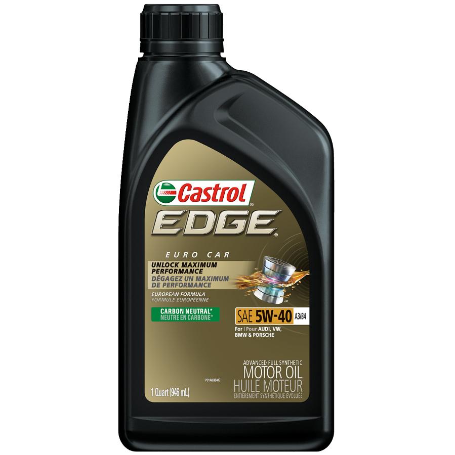 5W40 Edge Synthetic Euro Motor Oil - 946 ml