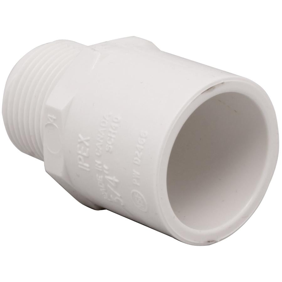 Schedule 40 3/4" Slip x 3/4" MPT PVC Adapter