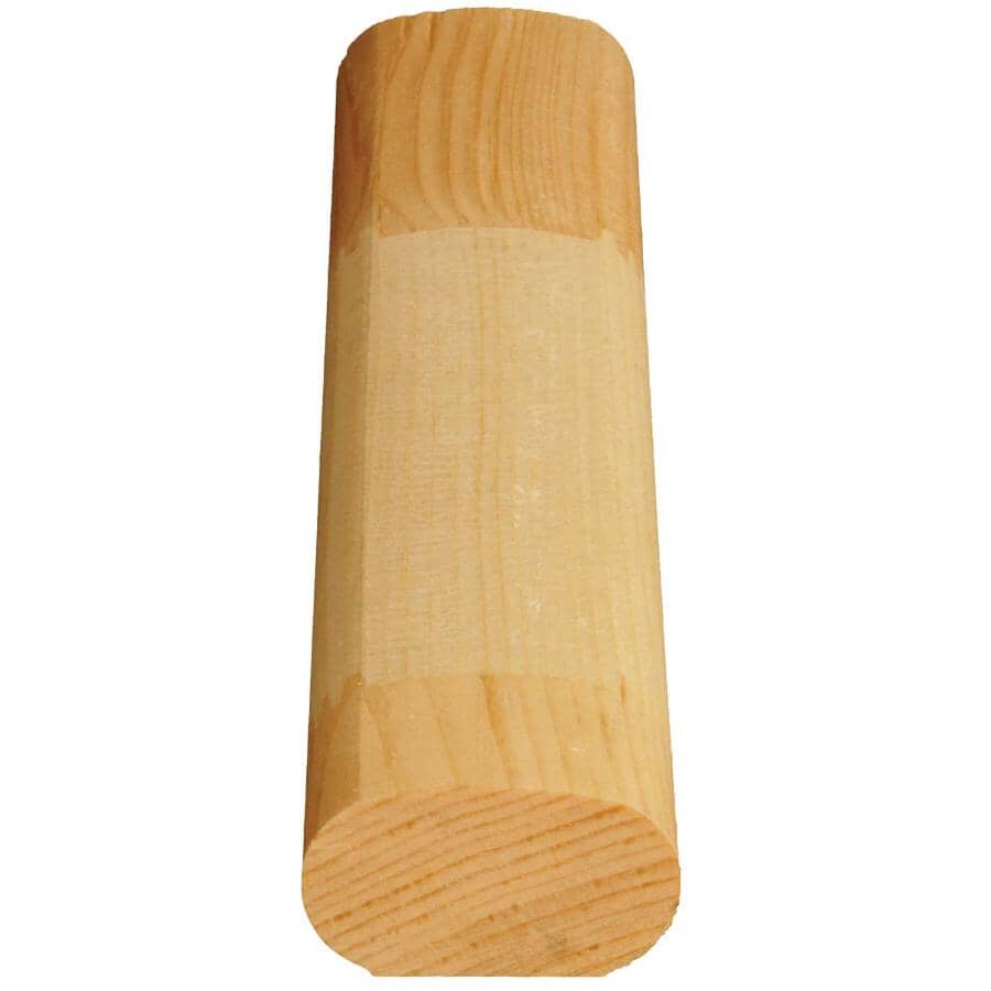 1-1/4" x 2-1/8" Finger Jointed Pine Handrail, by Linear Foot