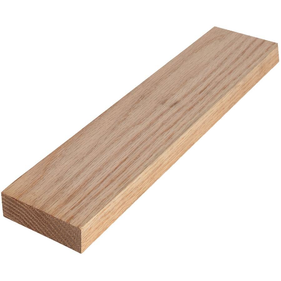 3/4" x 2-1/2" x 4' Surfaced 4 Sides Oak Moulding