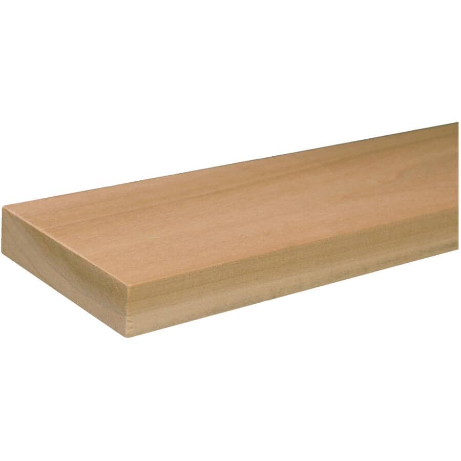 3/4" x 3-1/2" x 8' Poplar Surfaced Four Sides Moulding