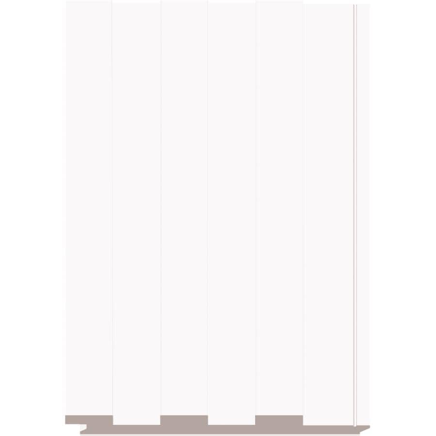 MDF Primed Slat Panelling - 1/2" x 5-3/8" x 8'