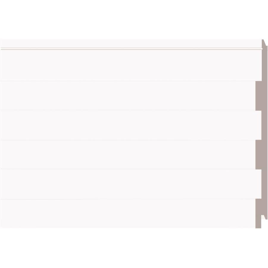 MDF Primed Slat Panelling - 1/2" x 5-3/8" x 8'