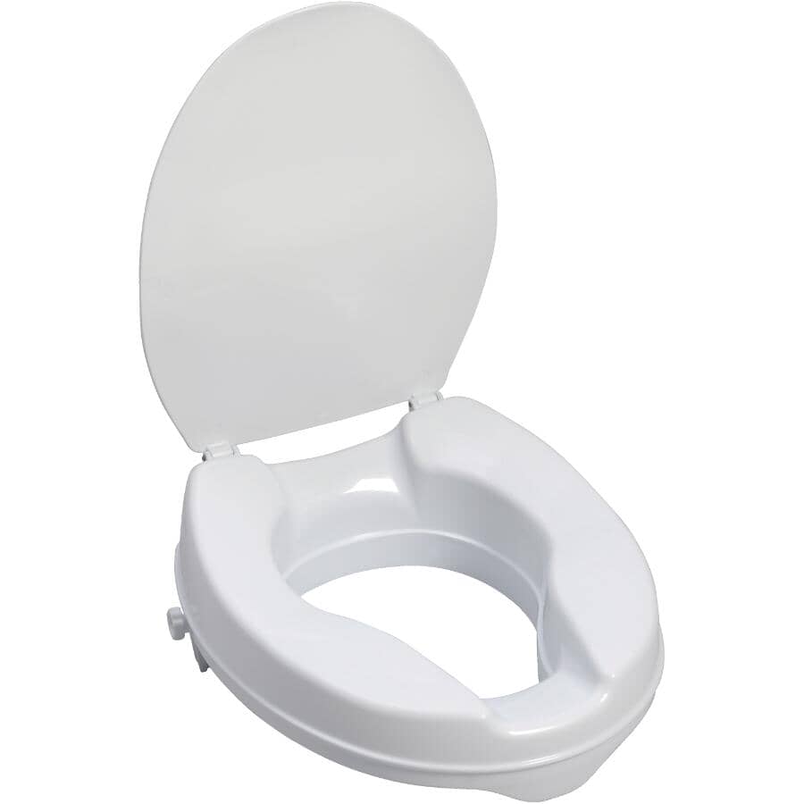 2'' Raised Toilet Seat with Lid
