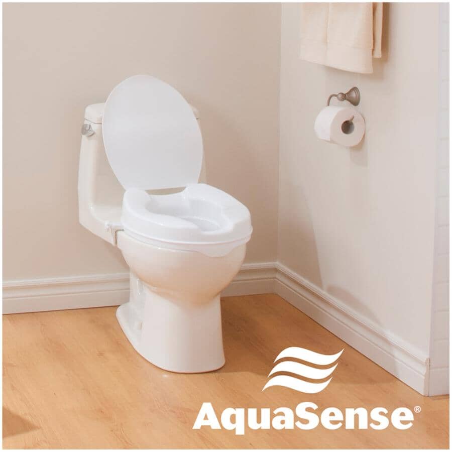 2'' Raised Toilet Seat with Lid