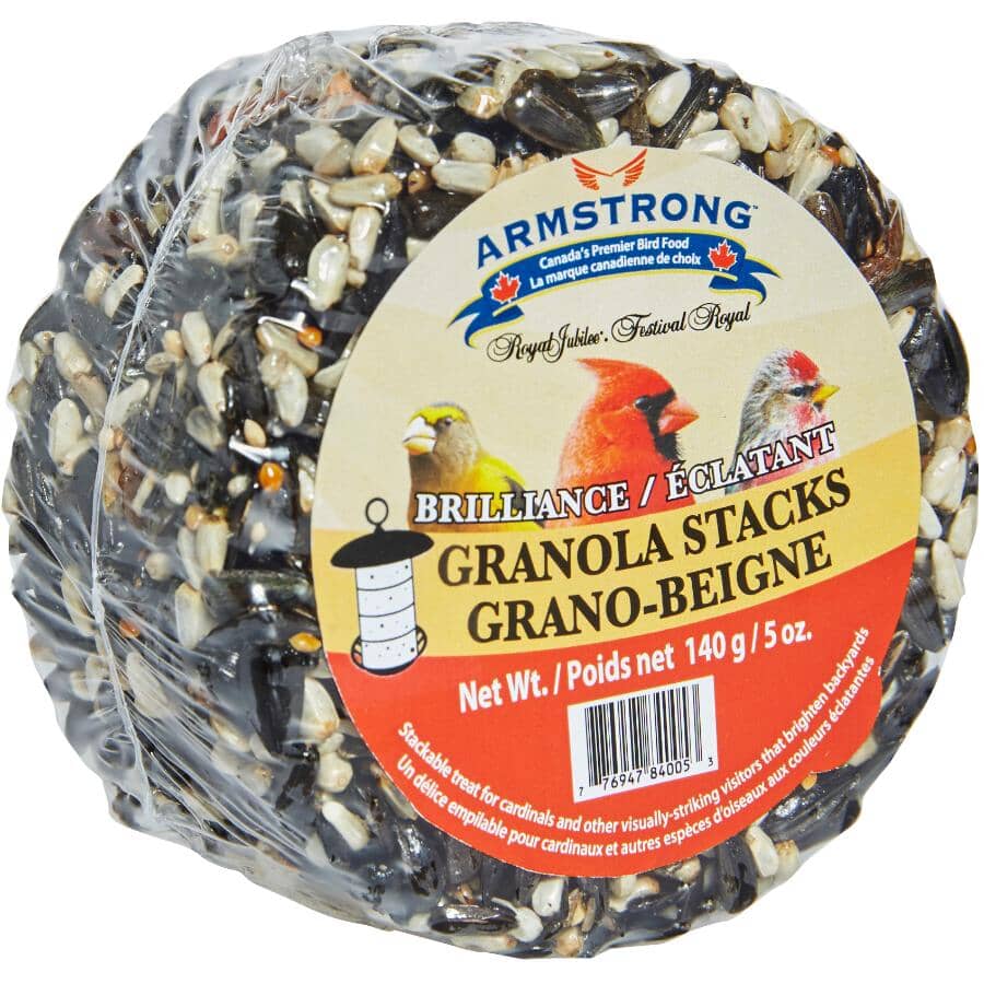 Royal Jubilee Granola Stacks Bird Food - Brilliance Blend, 140 g