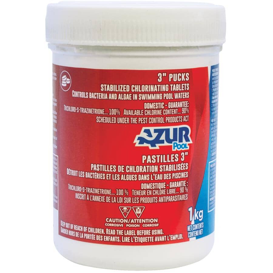 1kg 3" Chlorine Pucks