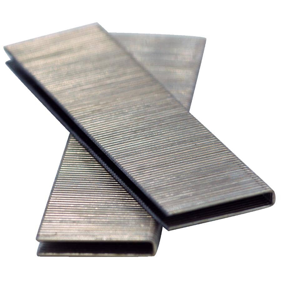 1-1/2" 18 Gauge Galvanized Narrow Crown Staples - 1000 Pack