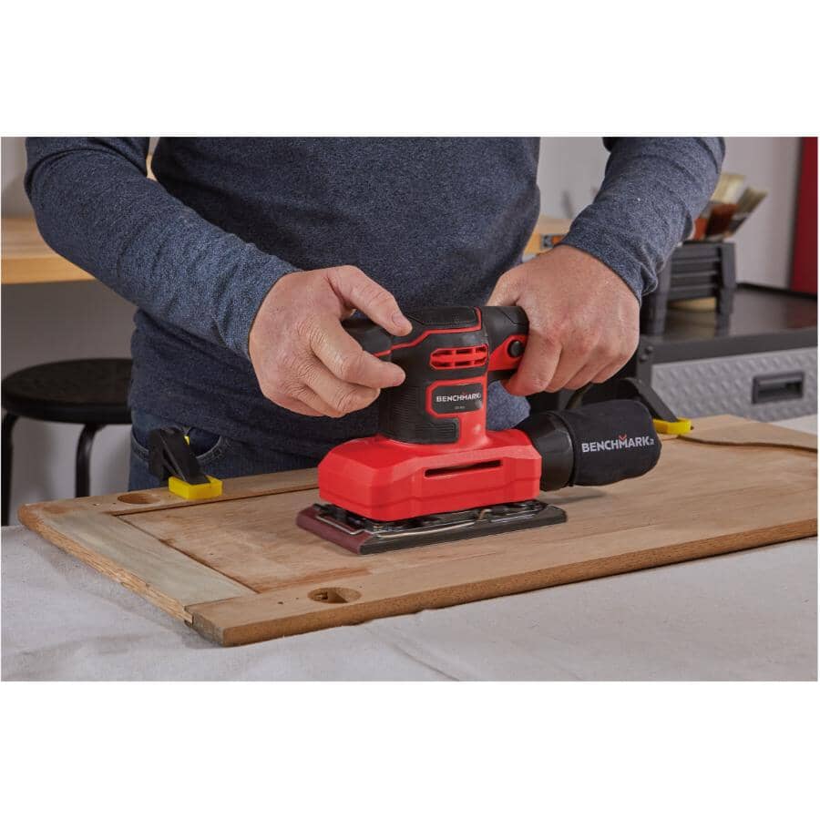 1/3 Sheet Palm Sander - 2.2 Amp