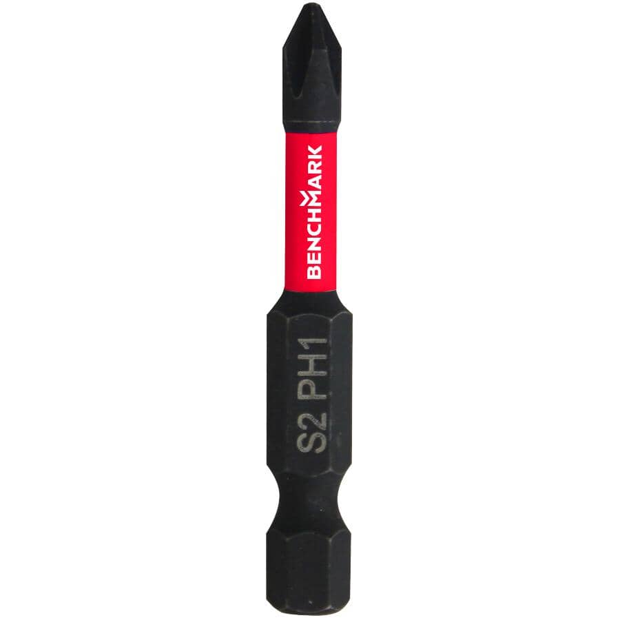 2" #1 Phillips Impact Rated Power Bit