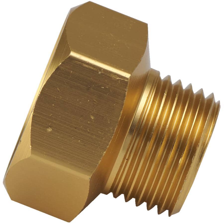 3/4" Hose Female x 1/2" IPS Male Aluminum Hose Connector