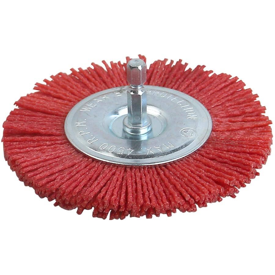 4" Coarse Nylon Hybrid Wheel