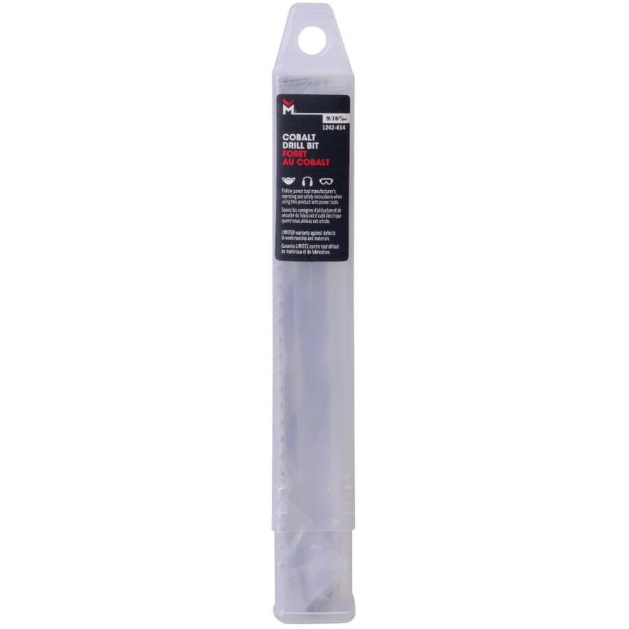 9/16" Cobalt Drill Bit