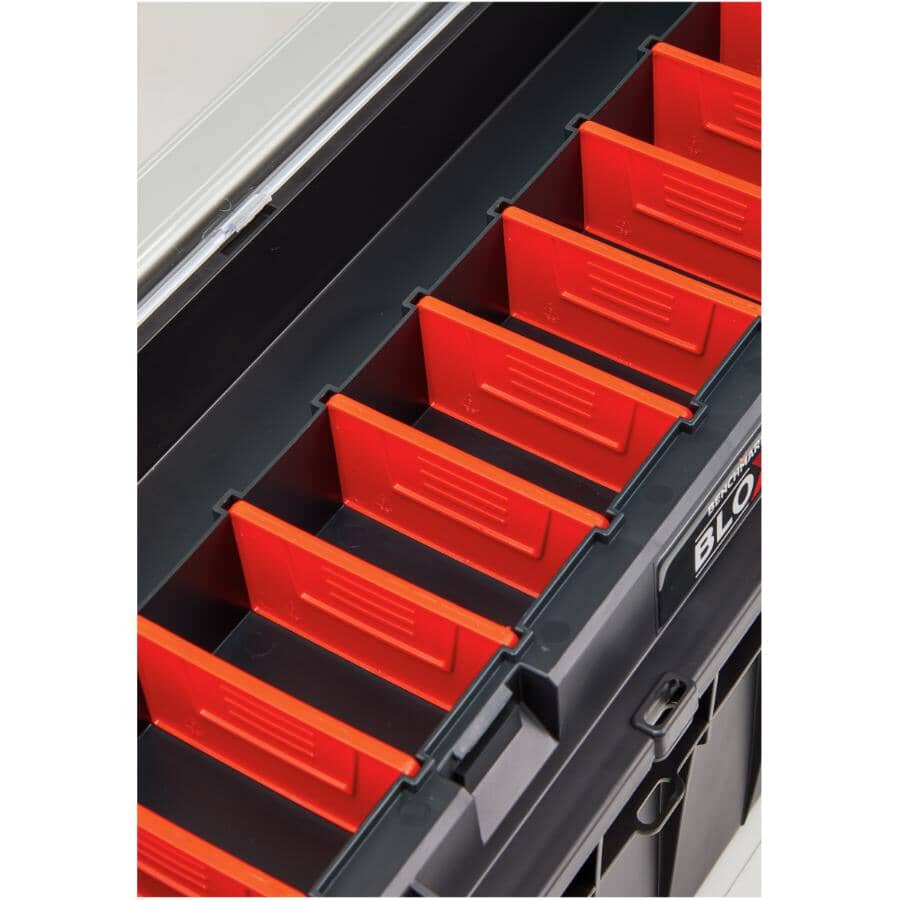 Heavy Duty 26" x 10.6" x 10.7" Modular Tool Box