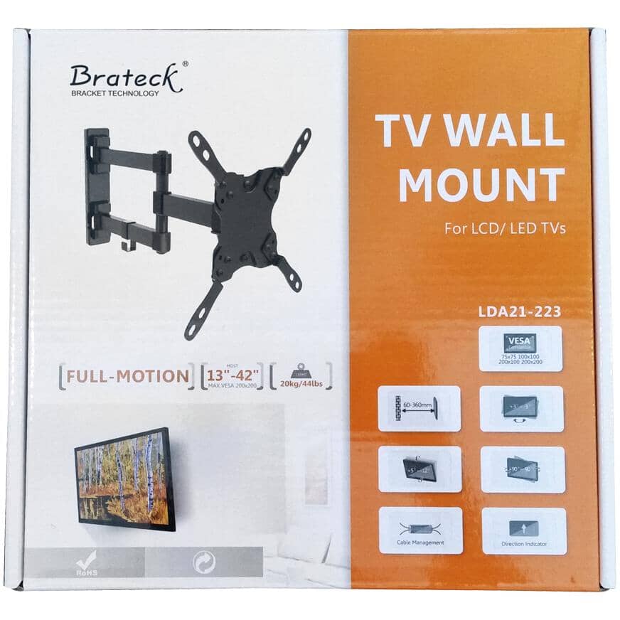 13-42" LED/LCD Full Motion TV Mount