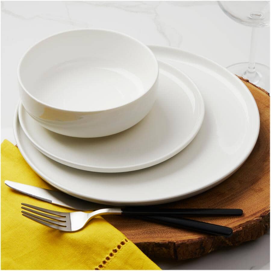 Urban White Porcelain Set - 12 Piece