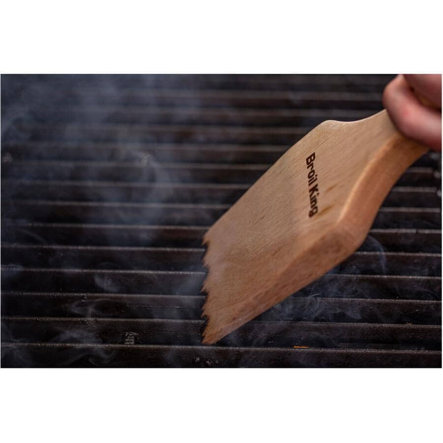 17" Wooden Paddle Grill Scraper