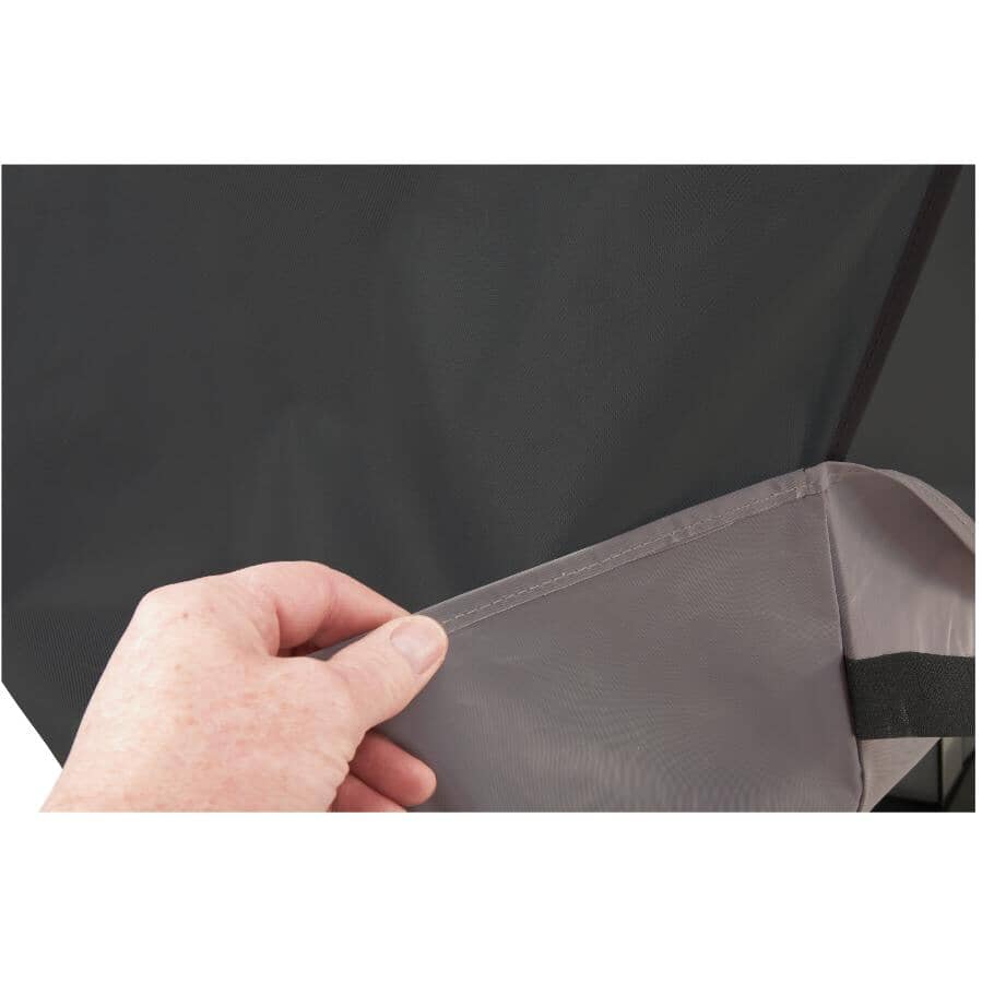 64" x 23" x 45.5" PVC Select Barbecue Cover, with Polyester Backing