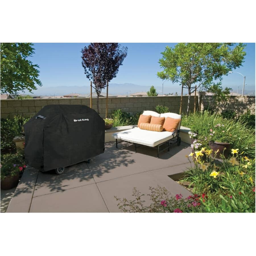 64" x 23" x 45.5" PVC Select Barbecue Cover, with Polyester Backing