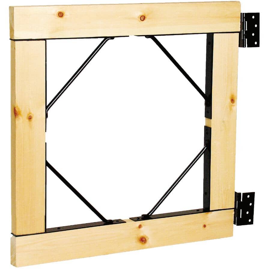 Gate Bracket Kit with Four Brackets