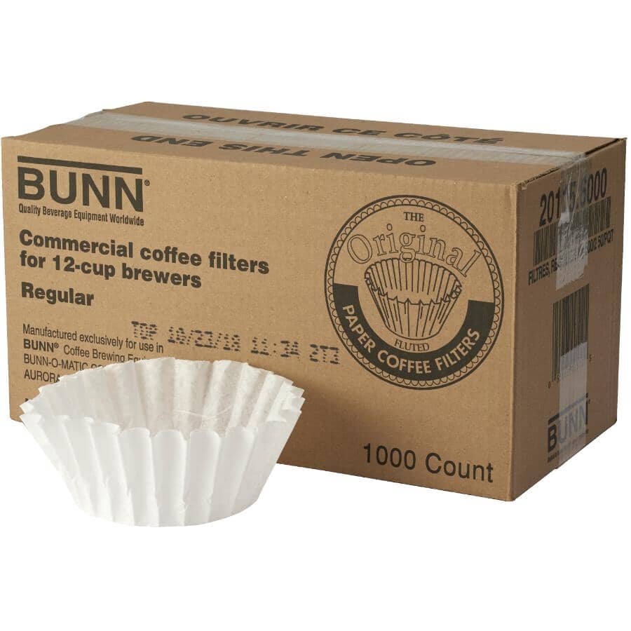 12 Cup Basket Coffee Filters - 1000 Pack