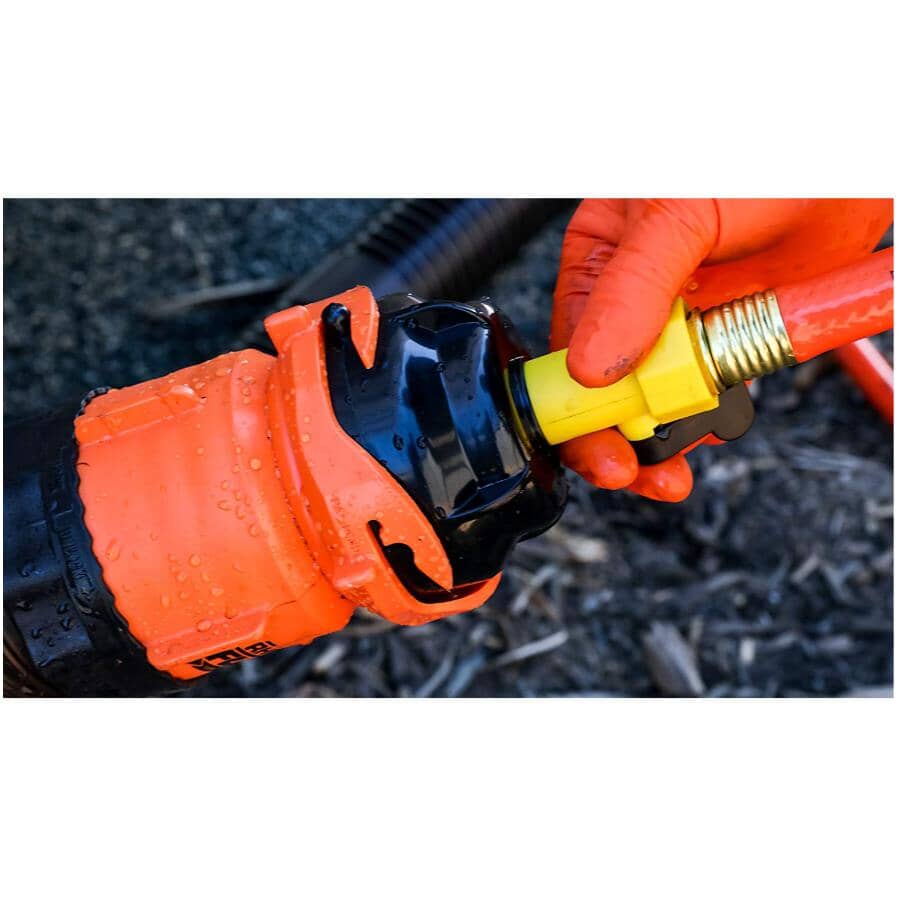 RhinoFLEX Grey & Black Water Hose - 25'