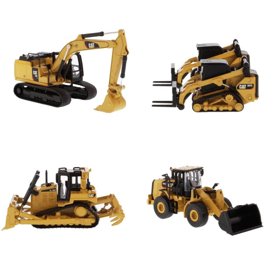CAT Metal Contruction Vehicle - 1:64 Scale, Assorted Vehicles