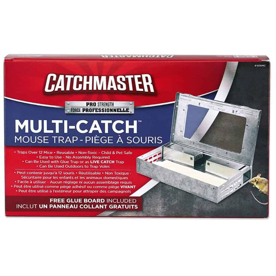 Multi-Catch Metal Mouse Trap