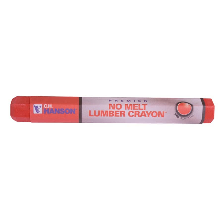 Premier Red Lumber Crayon