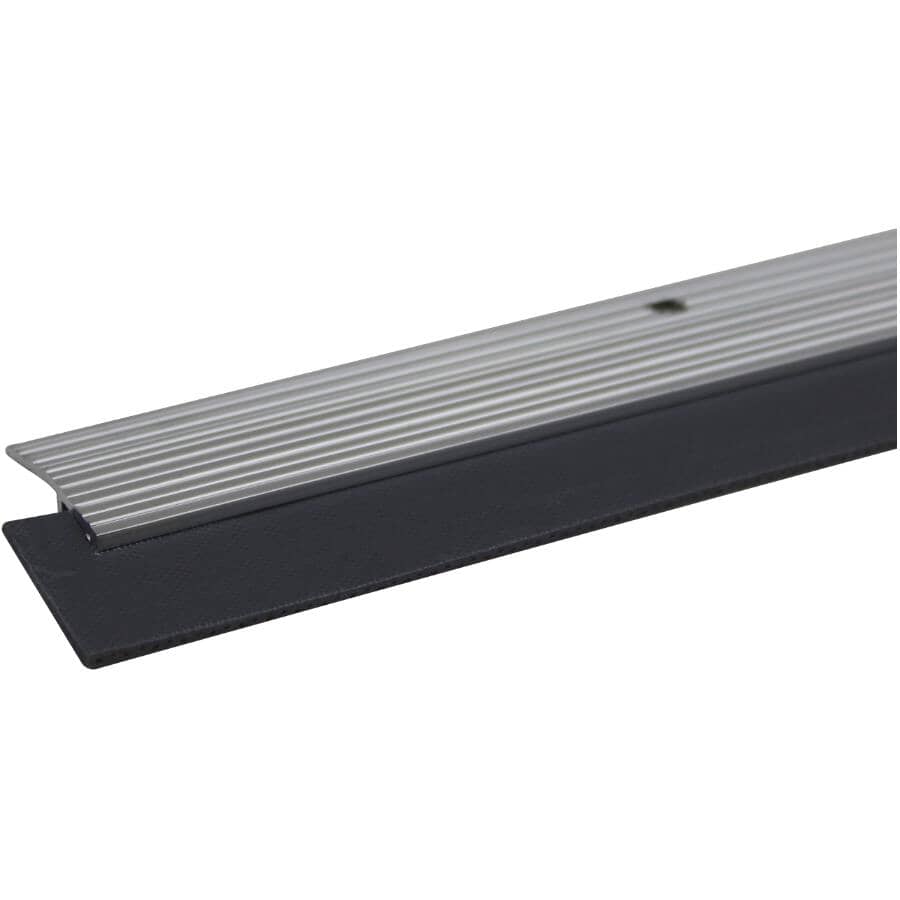 3' Aluminum & Rubber Door Sweep