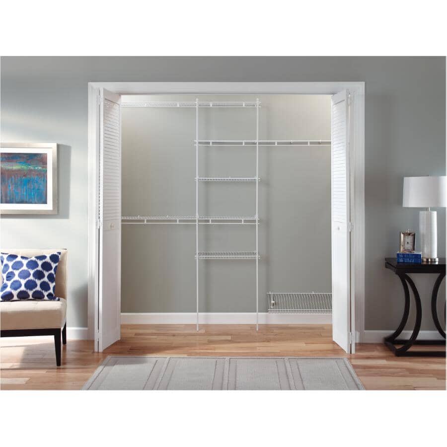 5' - 8' Deluxe Closet Organizer