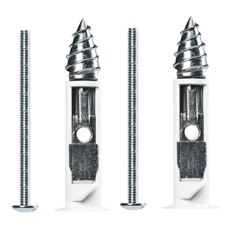 2 Pack 1/8" x 3" Driller Toggles, with Bolt