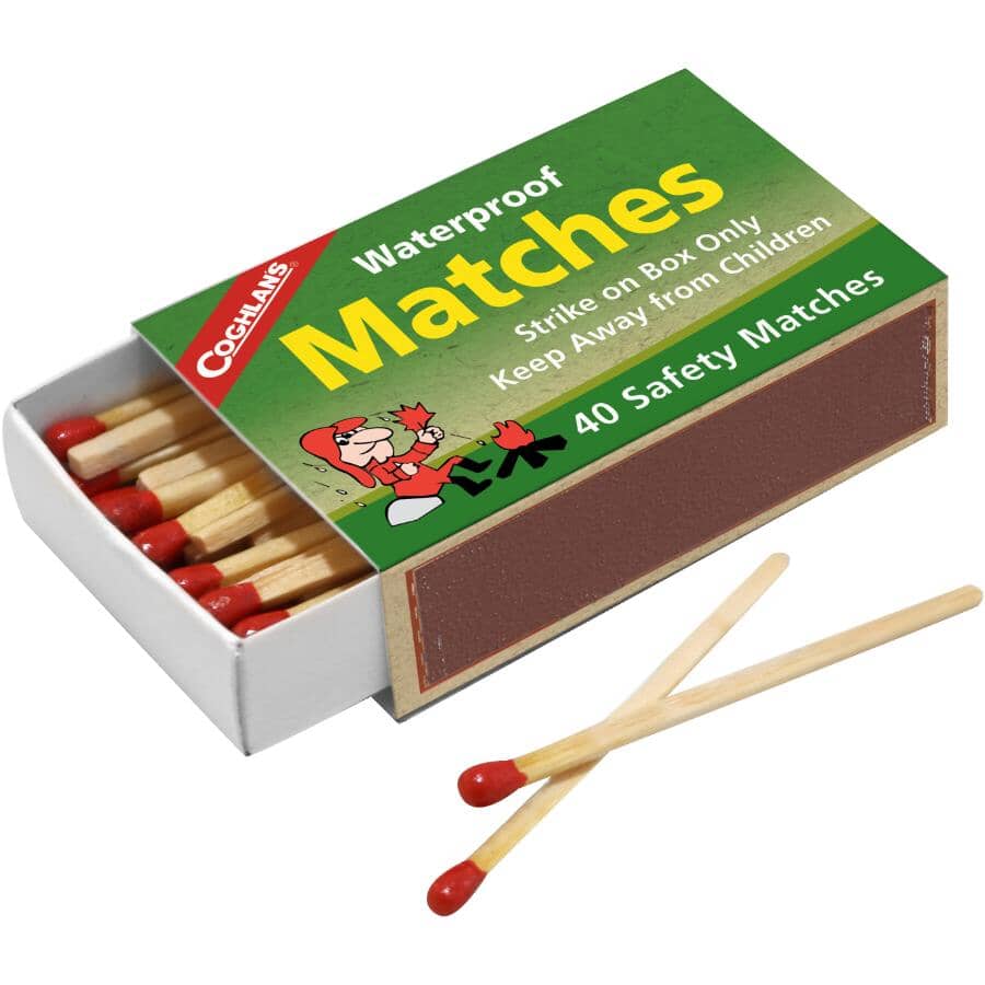 4 Pack Waterproof Matches