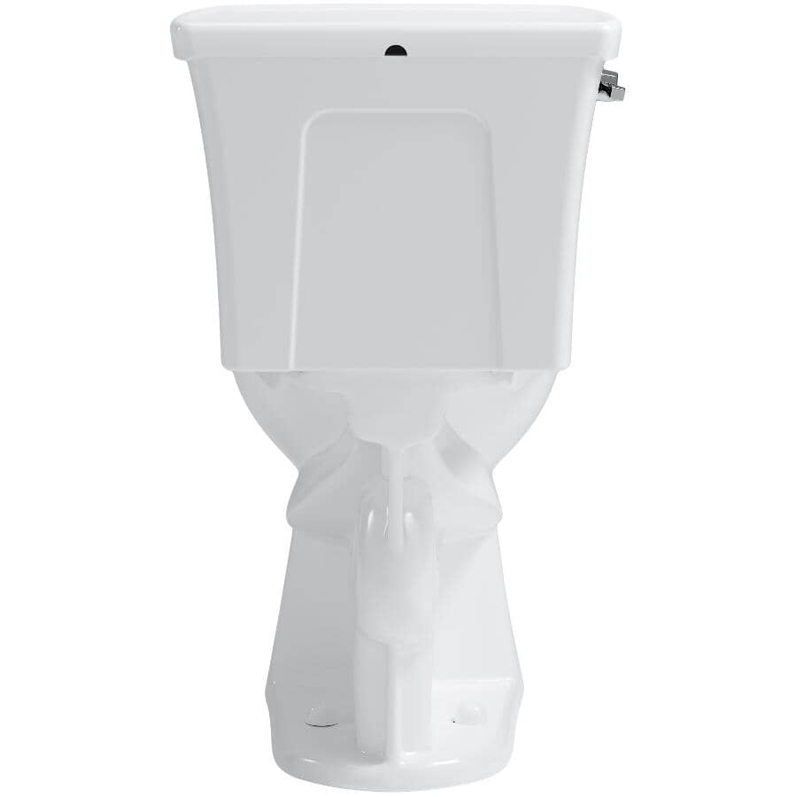 4.8 L Easley Round Toilet with Flush Guard Technology - White, 17"