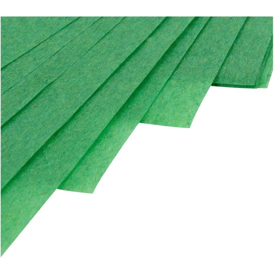 Green Tissue Paper - 15 Sheets, 18" x 18"